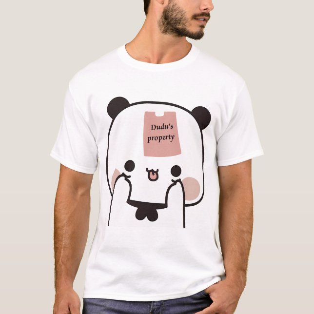 Camiseta Bubu Panda Es Dudu Brownie Bearâ€™S Property Â  I (Anverso)