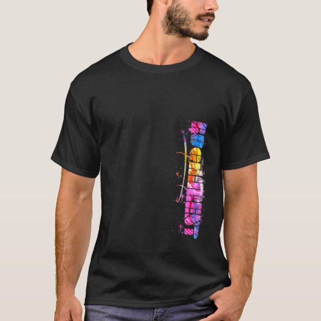 Camiseta Bucarest Lettering Watercolor Bucarest (Anverso)