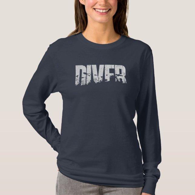 Camiseta Buceador (Anverso)