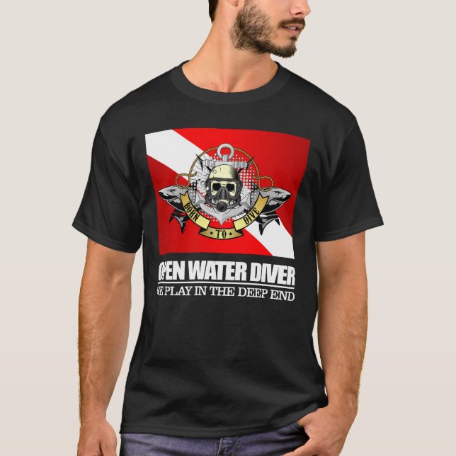 Camiseta Buceador de agua abierta (BTD) (Anverso)