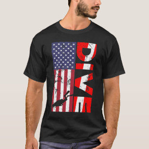 Camiseta Buceador de Buceo de Buceo Subacuático