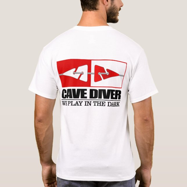 Camiseta Buceador de cuevas (LM) (Reverso)