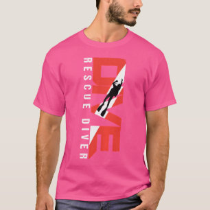 Camiseta Buceador de rescate de Scuba para instructores de