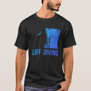 Camiseta Buceador de salto de acantilado