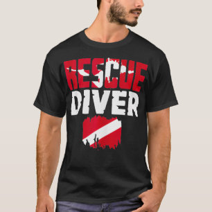 Camiseta Buceador de salvamento certificado de buzos 1
