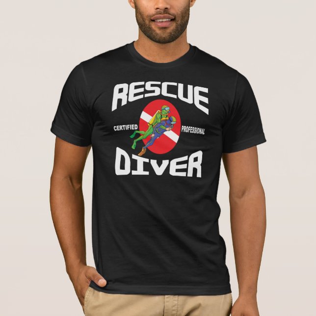 Camiseta Buceador del rescate (Anverso)