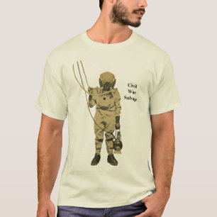 Camiseta Buceador del salvamento de la guerra civil del