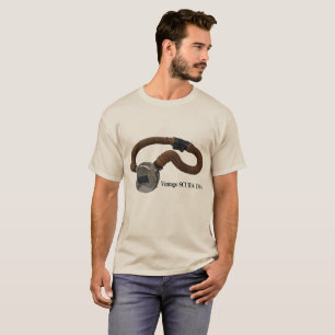Camiseta Buceador doble del regulador de la manguera del