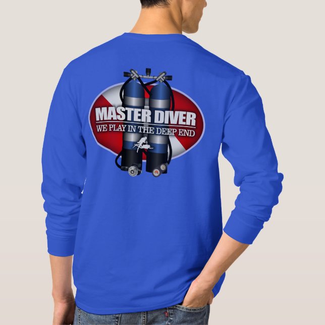 Camiseta Buceador maestro (ST) (Reverso)