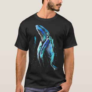 Camiseta Buceador Scuba Bumpback Ballena Regalo de buceo