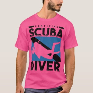 Camiseta Buceador Scuba certificado 1