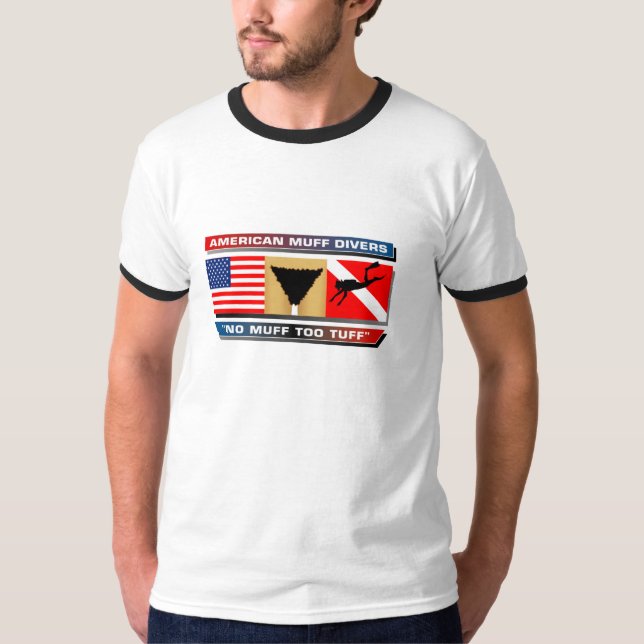 Camiseta Buceadores americanos del manguito (Anverso)