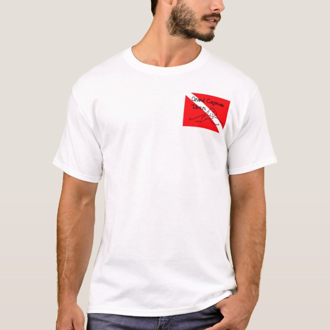 Camiseta Buceadores de Gran Caimán (Anverso)