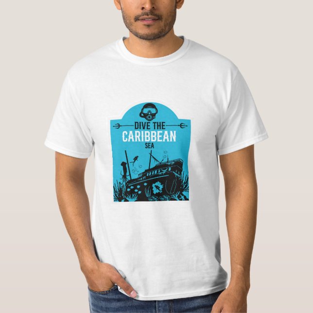 Camiseta Buceadores del mar de naufragios (Anverso)