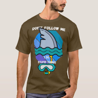 Camiseta Buceando con tiburones