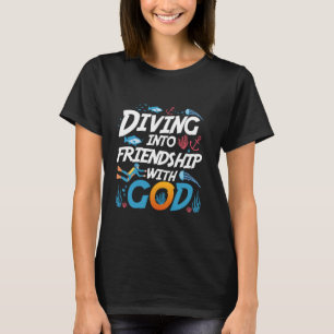 Camiseta Buceando en amistad con Dios VBS 2024 Scuba Div