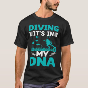 Camiseta Buceando en mi ADN Buceador