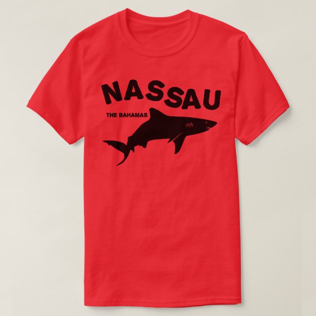 Camiseta Buceando en Nassau Bahamas 1 (Diseño del anverso)