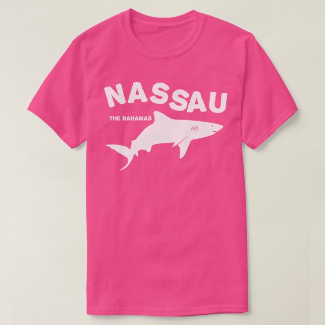 Camiseta Buceando en Nassau en Bahamas (Diseño del anverso)