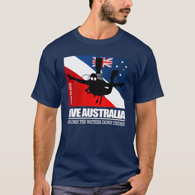 Camiseta Bucear Australia DF2 (Anverso)