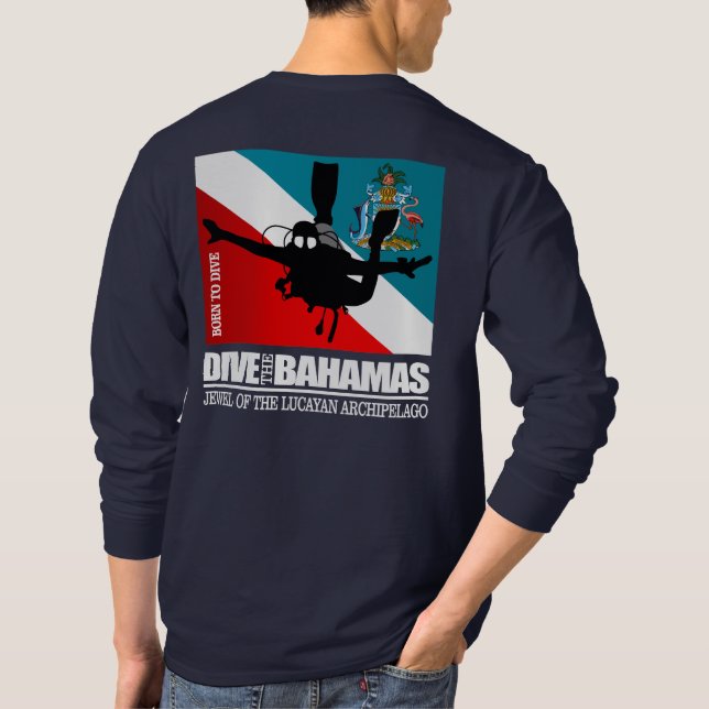 Camiseta Bucear Bahamas DF2 (Reverso)