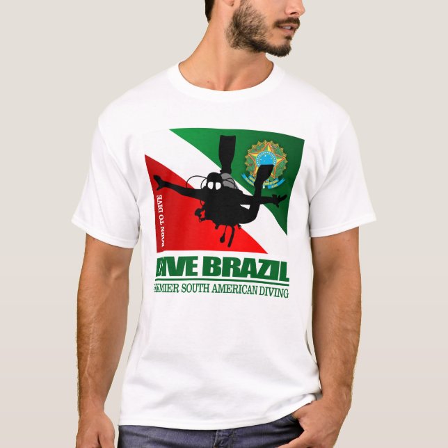Camiseta Bucear Brasil DF2 (Anverso)