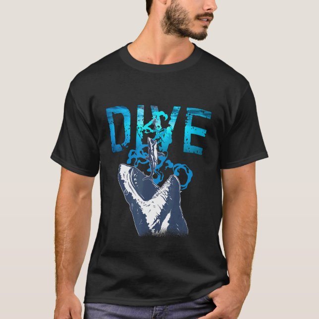 Camiseta Bucear buceando biólogo marino (Anverso)