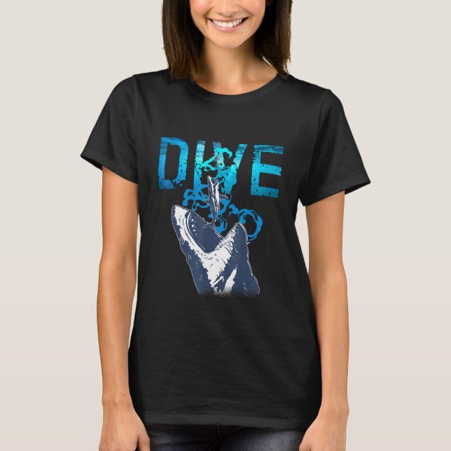 Camiseta Bucear buceando biólogo marino (Anverso)
