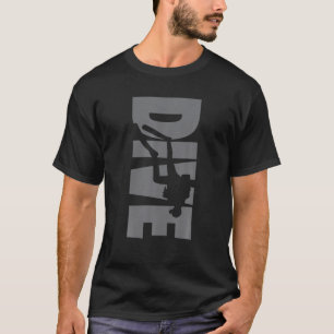 Camiseta Bucear buceo en el océano en el submarinismo libre