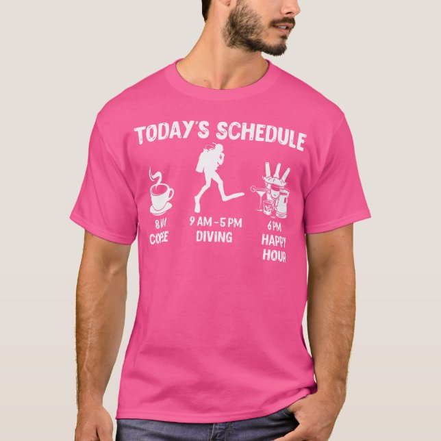 Camiseta Bucear En El Programa De Hoy (Anverso)