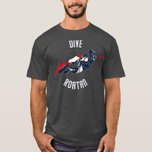 Camiseta Bucear en la isla caribeña de Roatan