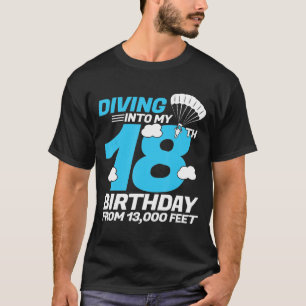 Camiseta Bucear en mi octavo cumpleaños - cumpleaños de b