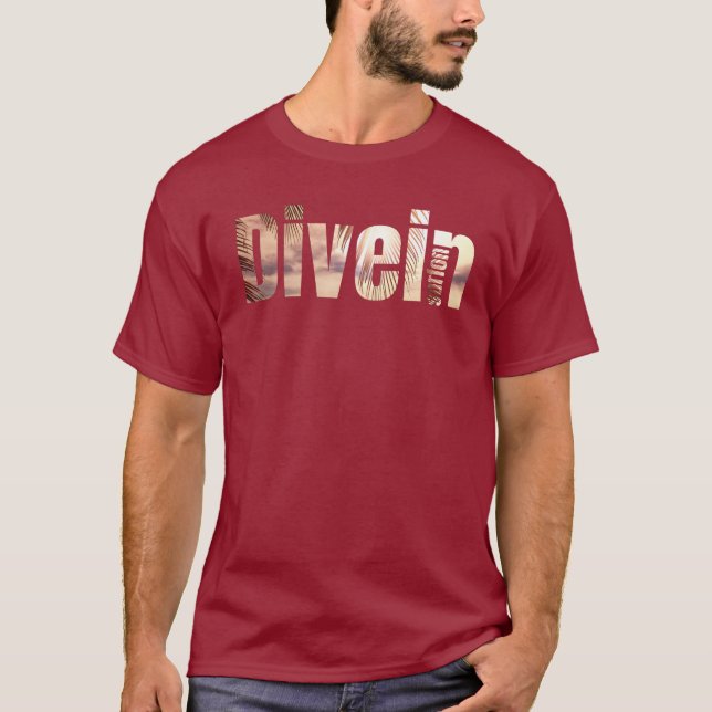 Camiseta bucear en surf (Anverso)