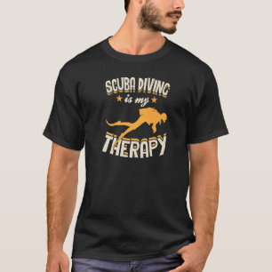 Camiseta Bucear Es Mi Terapia Divemaster Instructor De Buce