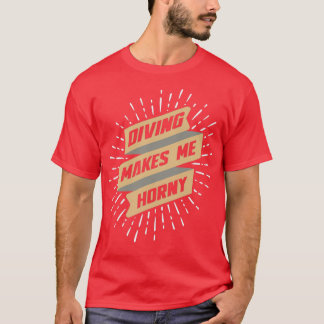 Camiseta Bucear me hace horroroso