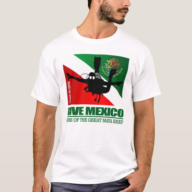 Camiseta Bucear México DF2 (Anverso)