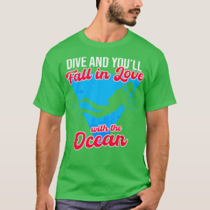 Camiseta Bucear Y Enamorarse Del Océano