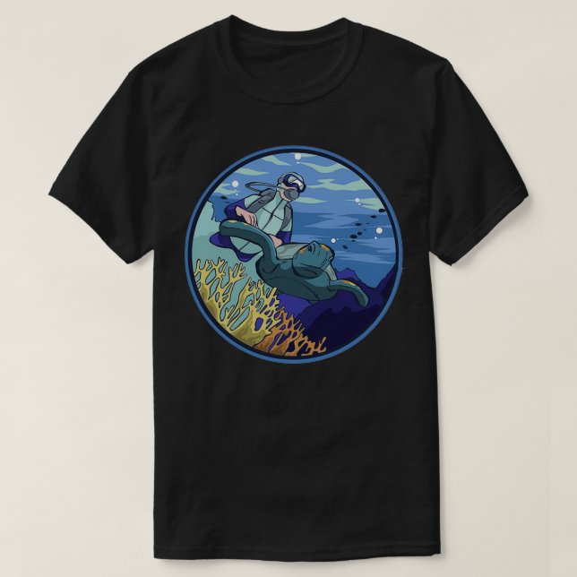 Camiseta Buceo 34 (Diseño del anverso)