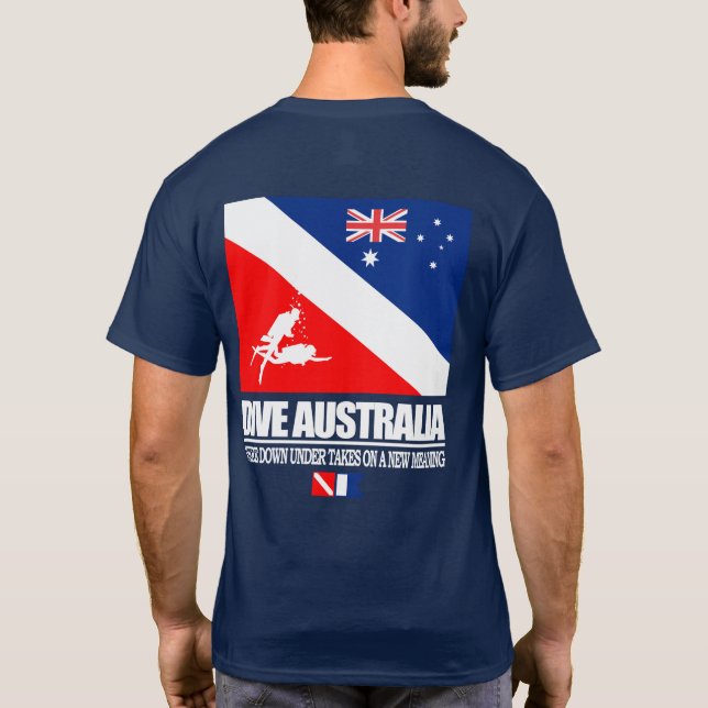 Camiseta Buceo Australia (sq.) (Reverso)