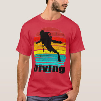 Camiseta Buceo bailando bajo el agua