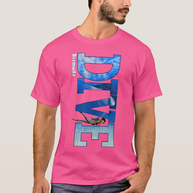 Camiseta Buceo Bermuda Scuba Buceo Snorkeling (Anverso)