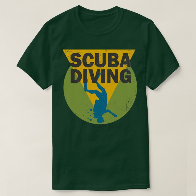Camiseta Buceo boca abajo (Diseño del anverso)