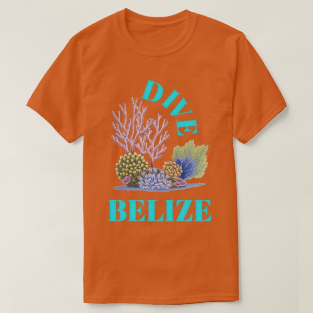 Camiseta Buceo Buceo Belice (Diseño del anverso)