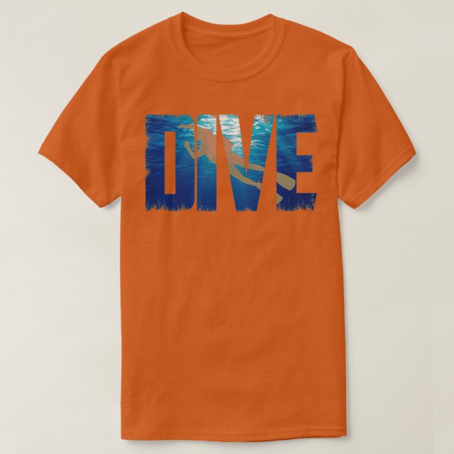 Camiseta Buceo Buceo Scuba (Diseño del anverso)
