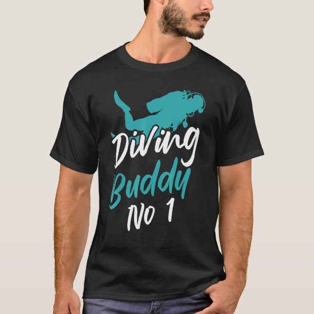 Camiseta Buceo Buceo Scuba No 1 Buceo Mar Profundo (Anverso)
