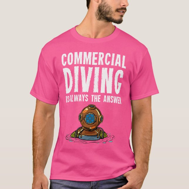 Camiseta Buceo comercial (Anverso)