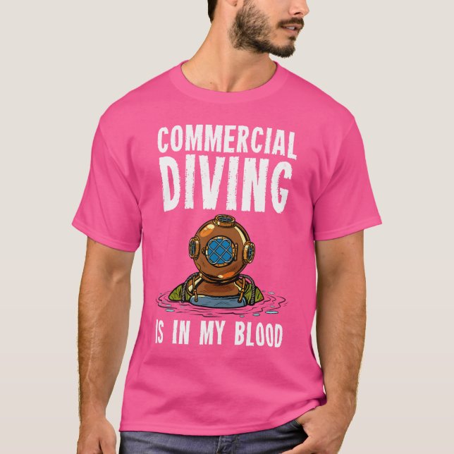 Camiseta Buceo comercial (Anverso)
