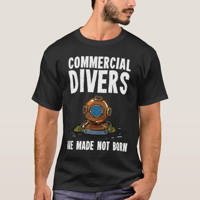 Camiseta Buceo comercial (Anverso)