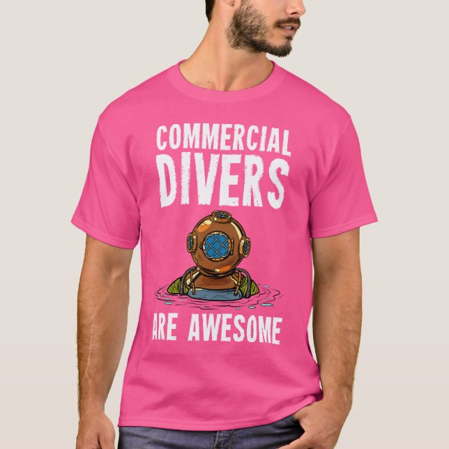 Camiseta Buceo comercial (Anverso)