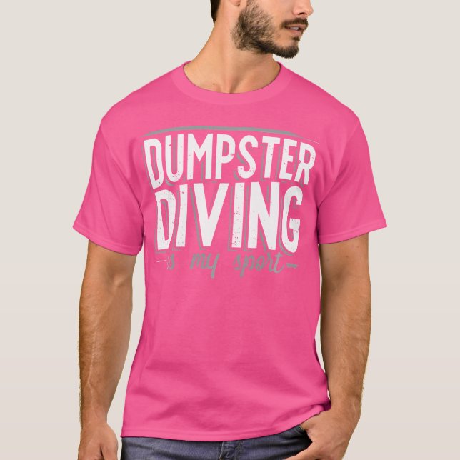 Camiseta Buceo Con Basura Para Los Atletas Que Salen Con Ba (Anverso)